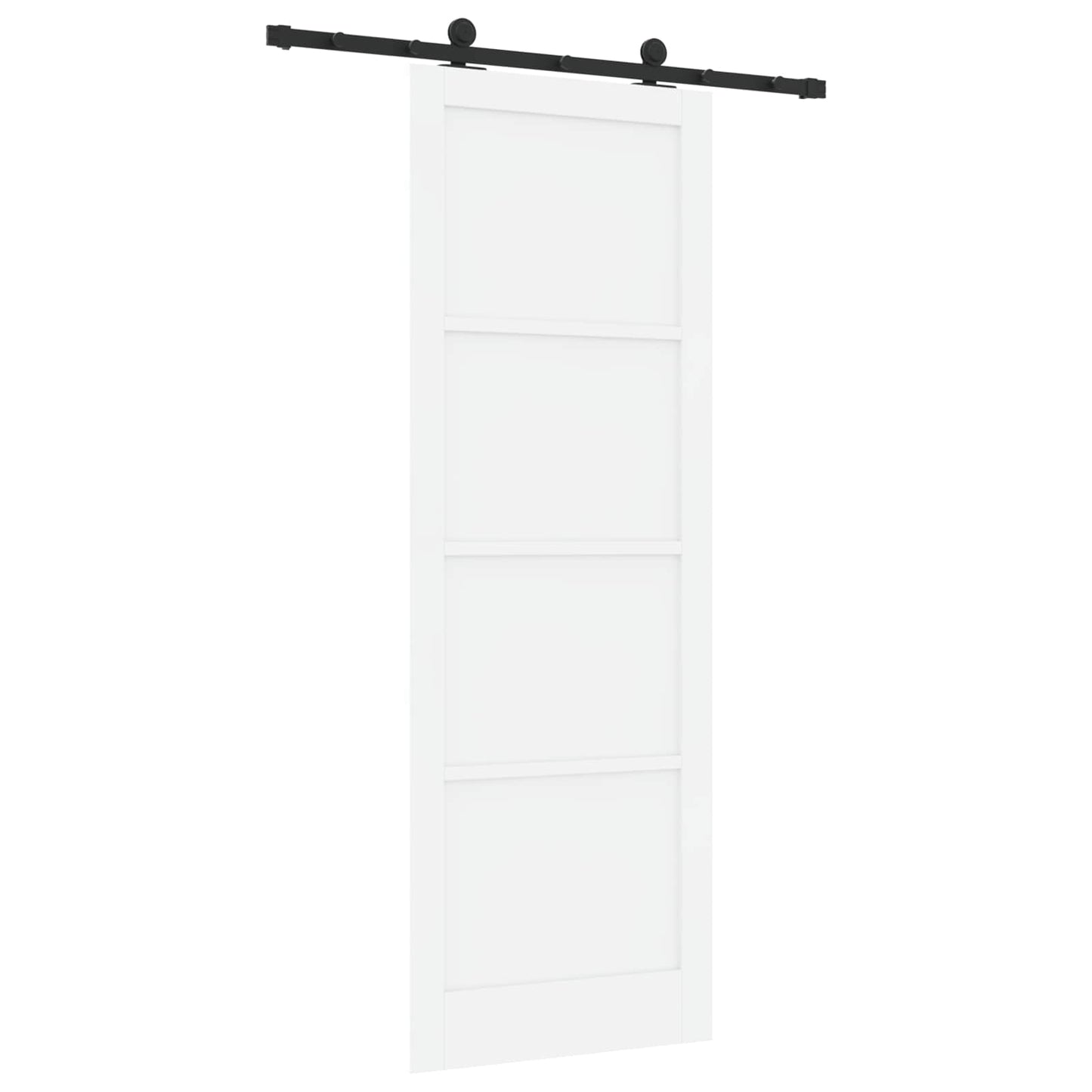 Schuifdeur ORKDAL Wit 83 x 232 cm Massief grenenhout