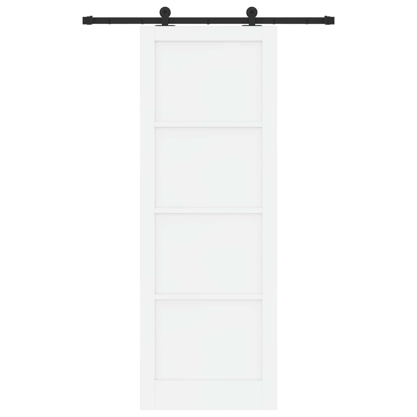 Schuifdeur ORKDAL Wit 83 x 232 cm Massief grenenhout