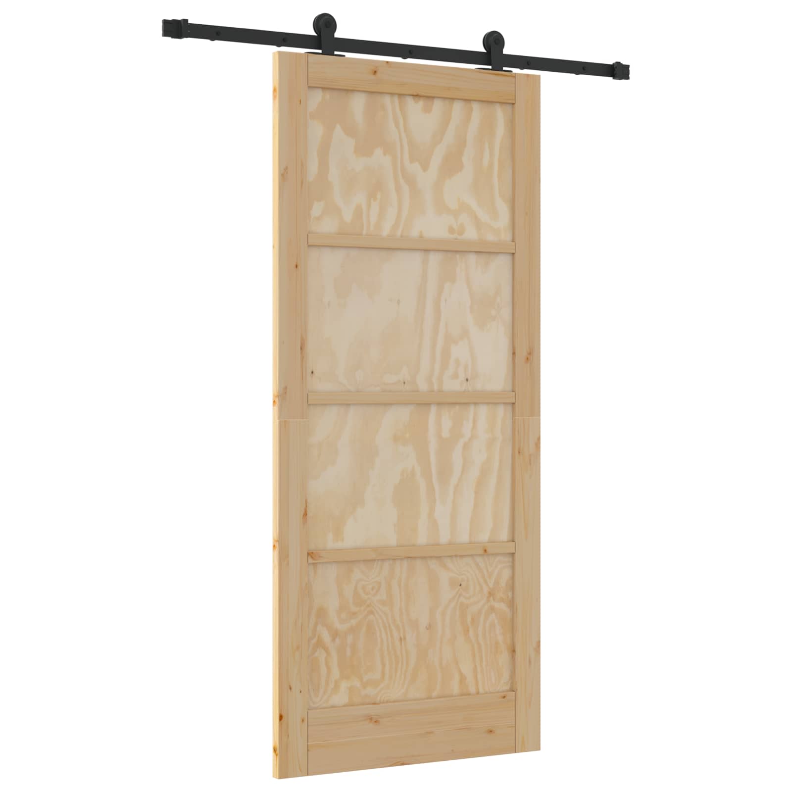 Schuifdeur ORKDAL Naturel 86 x 198,5 cm Massief grenenhout