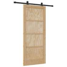 Schuifdeur ORKDAL Naturel 86 x 198,5 cm Massief grenenhout