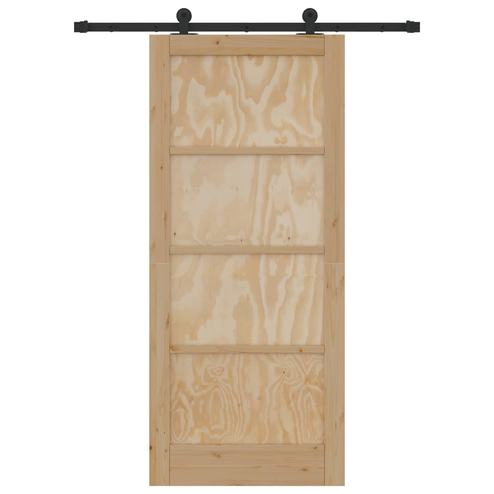 Schuifdeur ORKDAL Naturel 86 x 198,5 cm Massief grenenhout