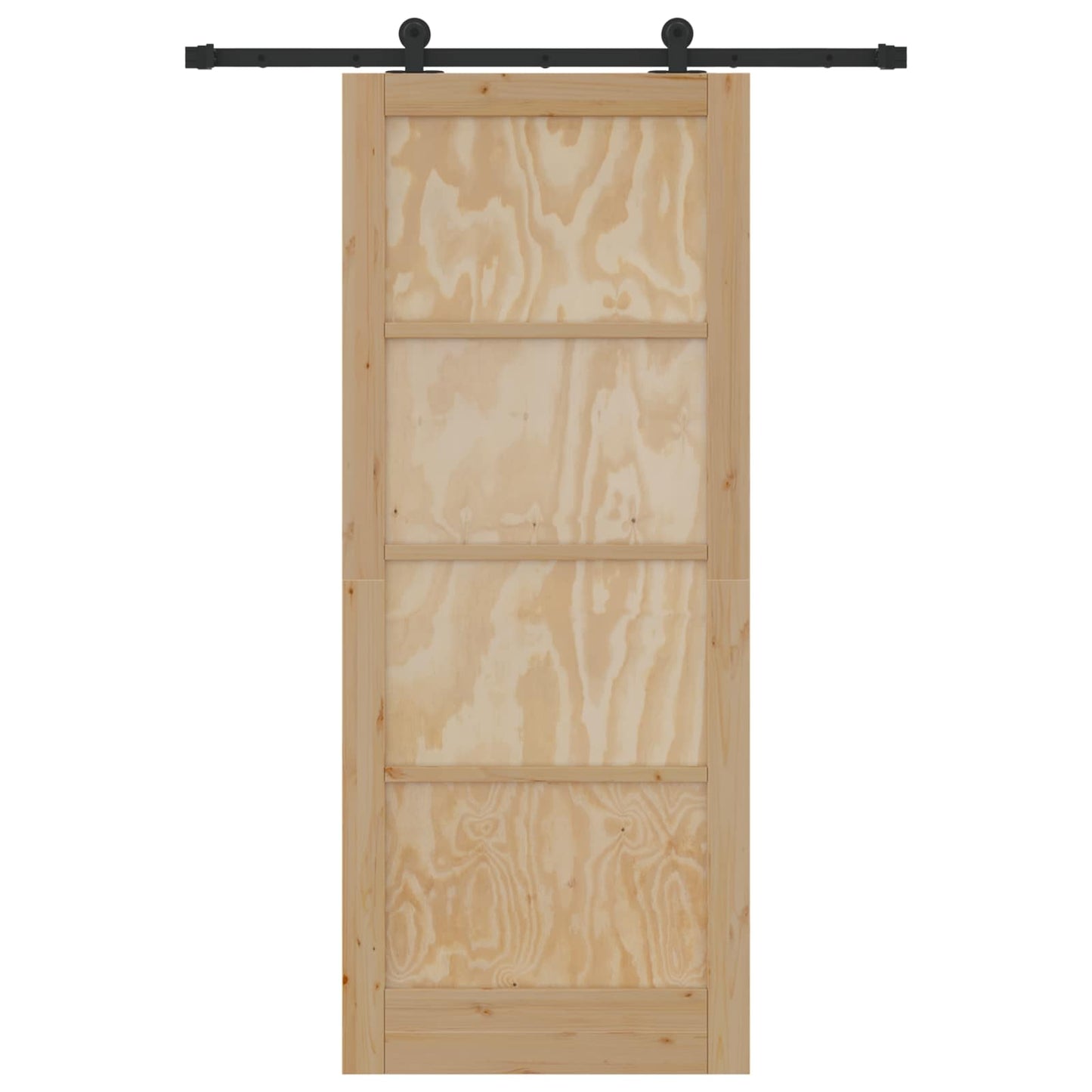 Schuifdeur ORKDAL Naturel 86 x 211 cm Massief grenenhout