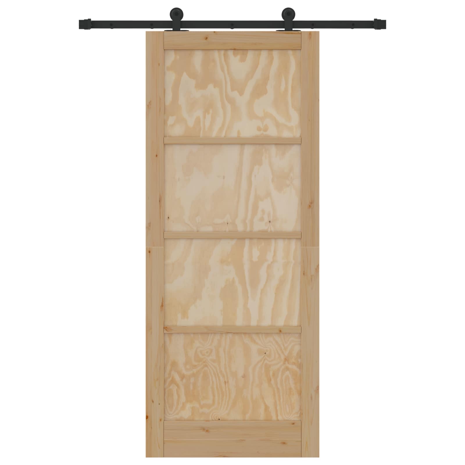 Schuifdeur ORKDAL Naturel 86 x 211 cm Massief grenenhout
