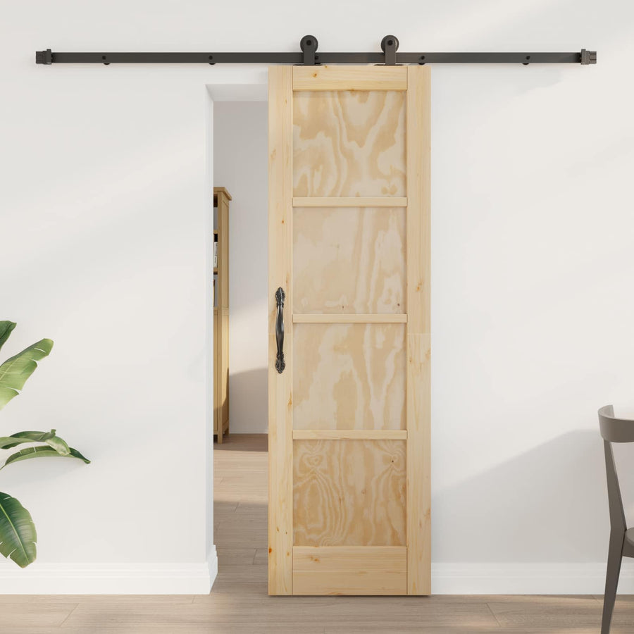 Schuifdeur ORKDAL Naturel 61 x 198,5 cm Massief grenenhout