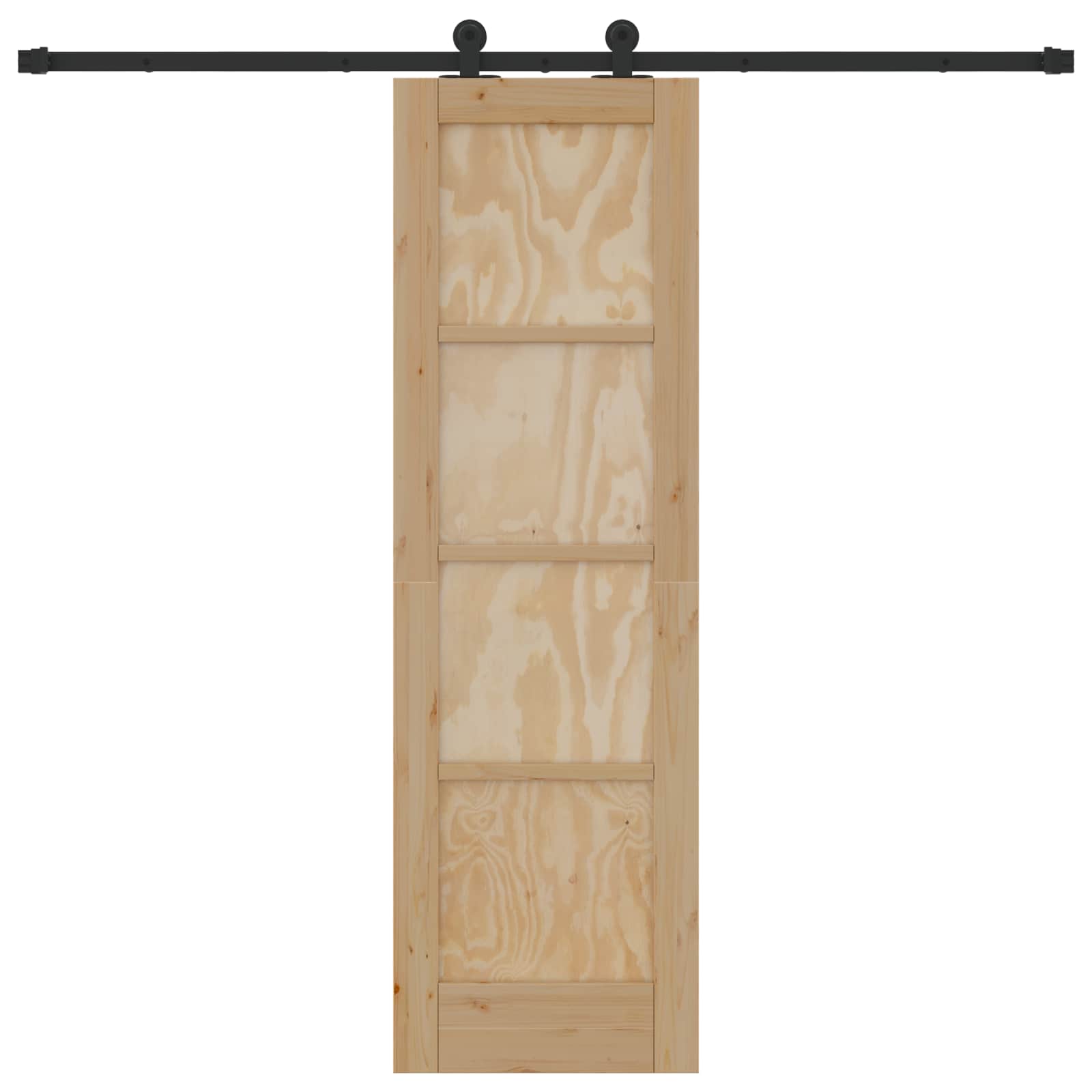 Schuifdeur ORKDAL Naturel 61 x 198,5 cm Massief grenenhout