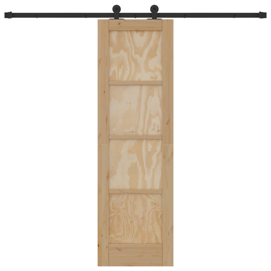 Schuifdeur ORKDAL Naturel 61 x 198,5 cm Massief grenenhout