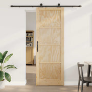 Schuifdeur Orkdal 232 cm massief grenenhout