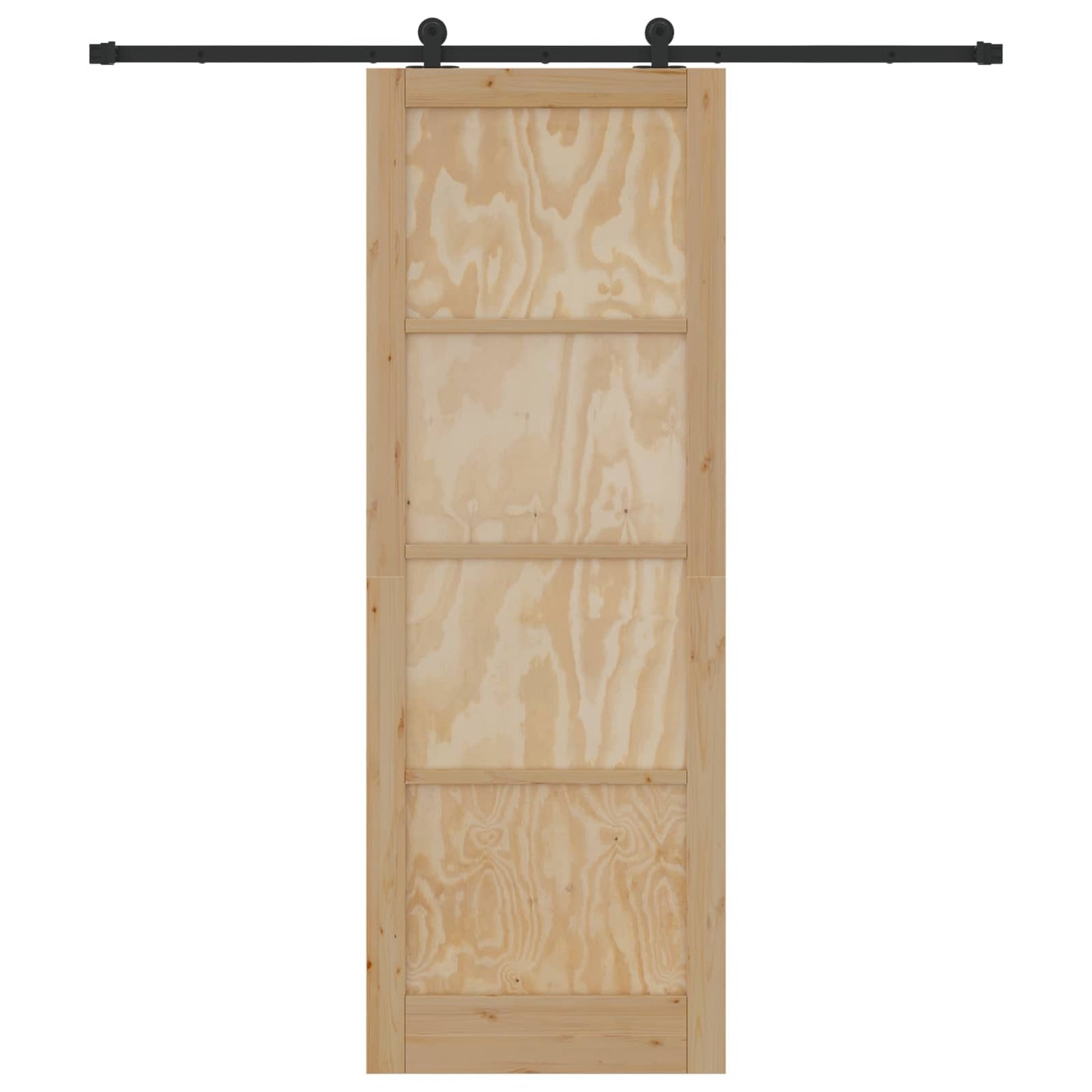 Schuifdeur ORKDAL Naturel 83 x 232 cm Massief grenenhout
