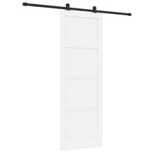 Schuifdeur ORKDAL Wit 83 x 232 cm Massief grenenhout