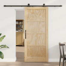 Schuifdeur ORKDAL Naturel 86 x 198,5 cm Massief grenenhout