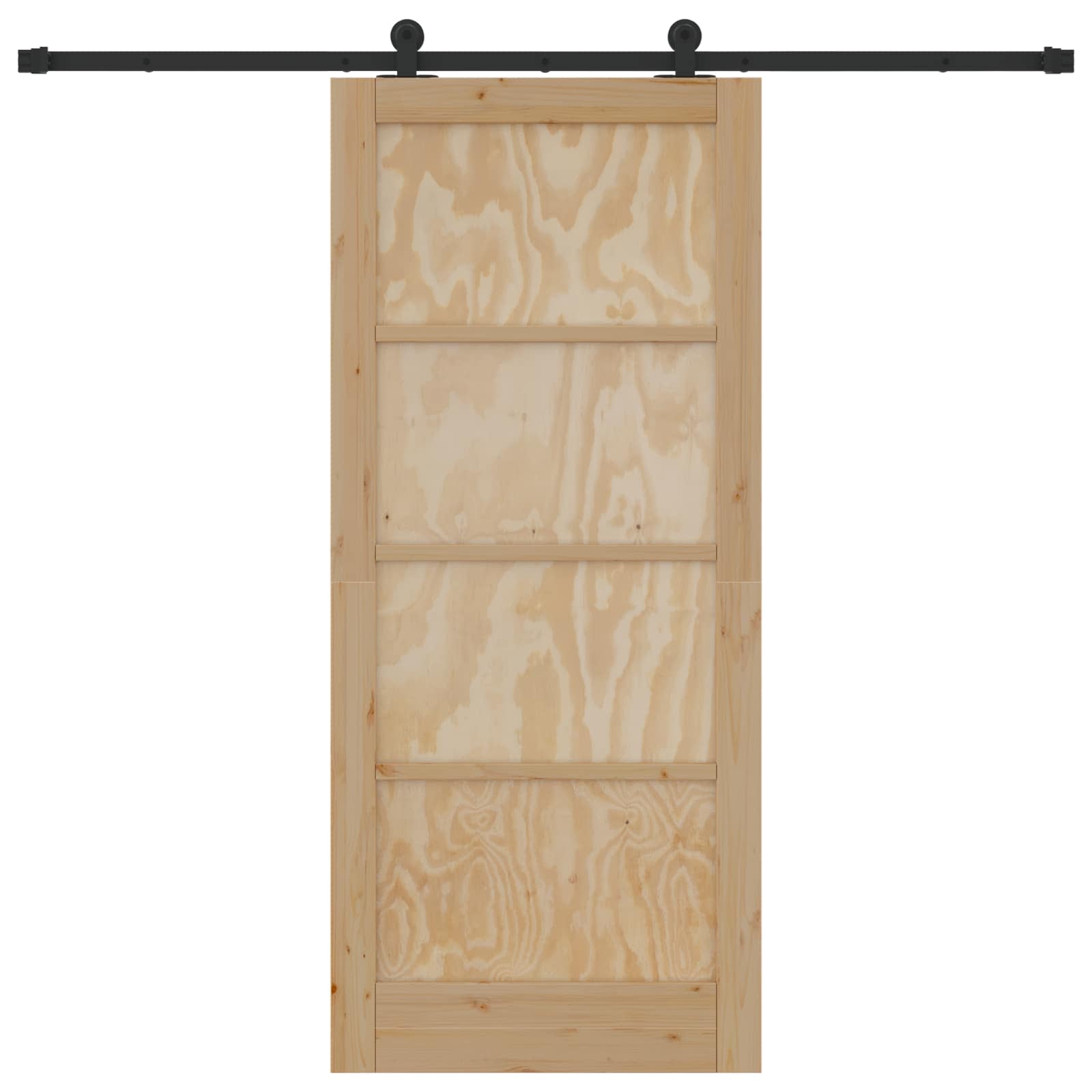 Schuifdeur ORKDAL Naturel 86 x 198,5 cm Massief grenenhout