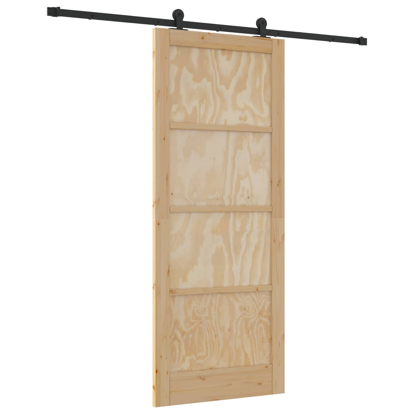 Schuifdeur ORKDAL Naturel 86 x 211 cm Massief grenenhout