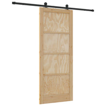 Schuifdeur ORKDAL Naturel 86 x 211 cm Massief grenenhout