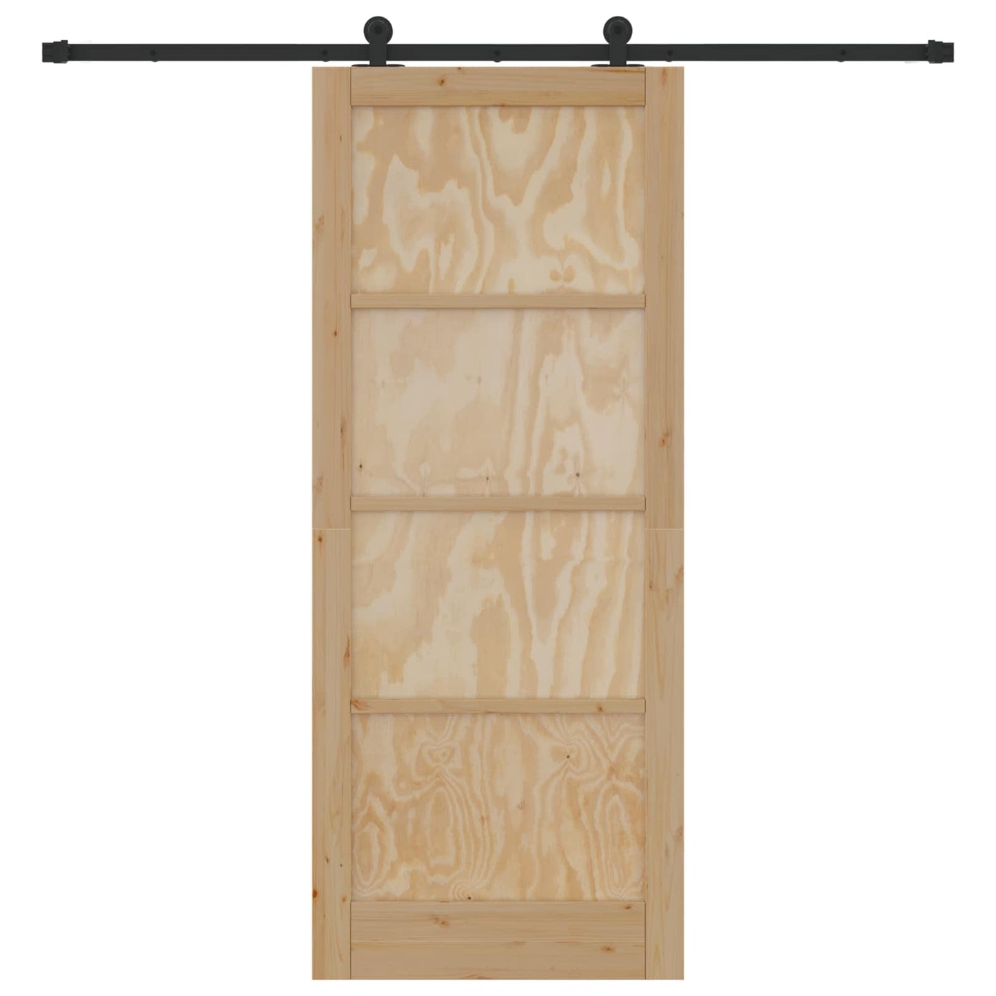 Schuifdeur ORKDAL Naturel 86 x 211 cm Massief grenenhout