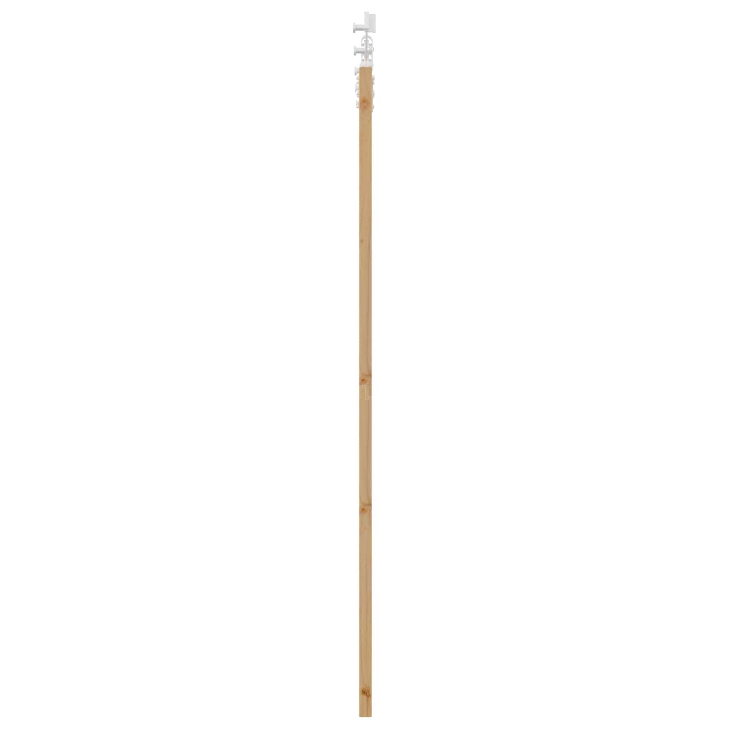Schuifdeur Natuurlijk en Wit 61 x 198,5 cm Massief grenenhout