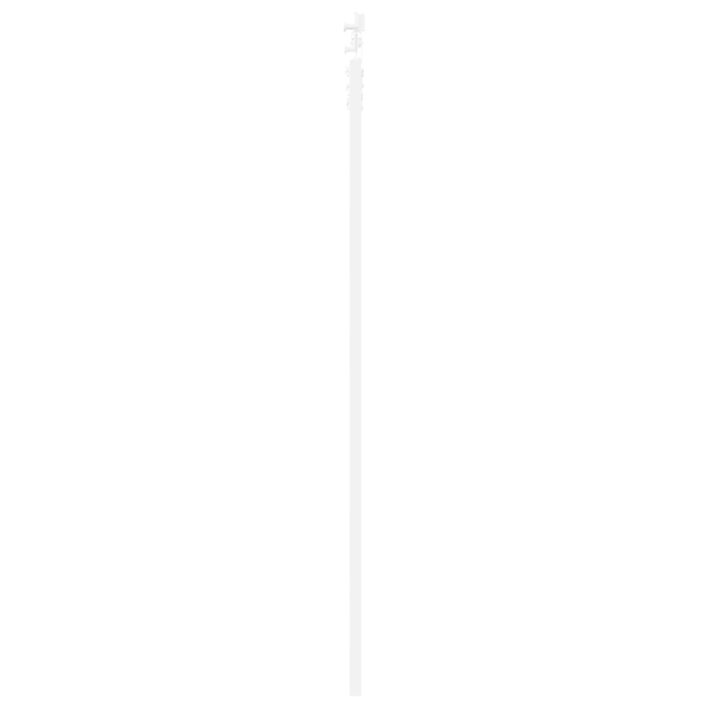 Schuifdeur Wit 83 x 202 cm Massief grenenhout