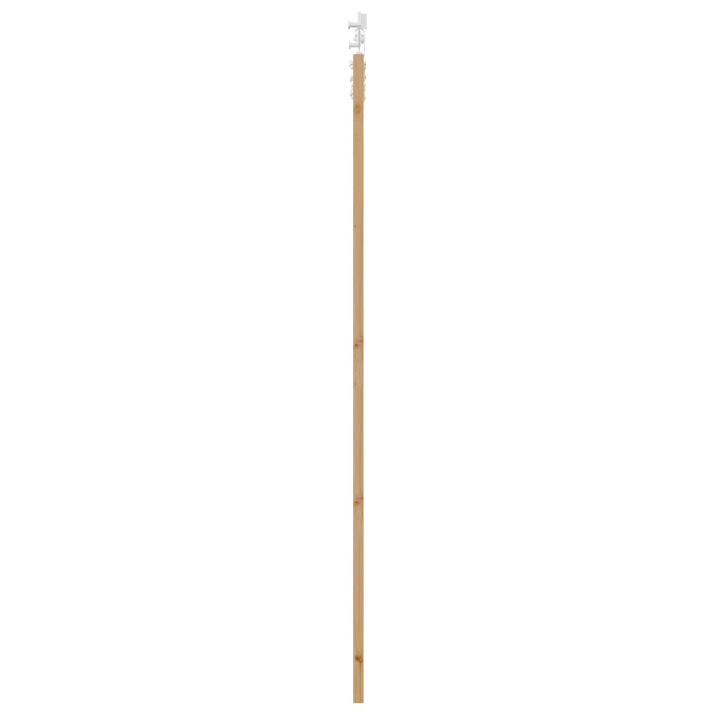Schuifdeur Natuurlijk en Wit 83 x 232 cm Massief grenenhout