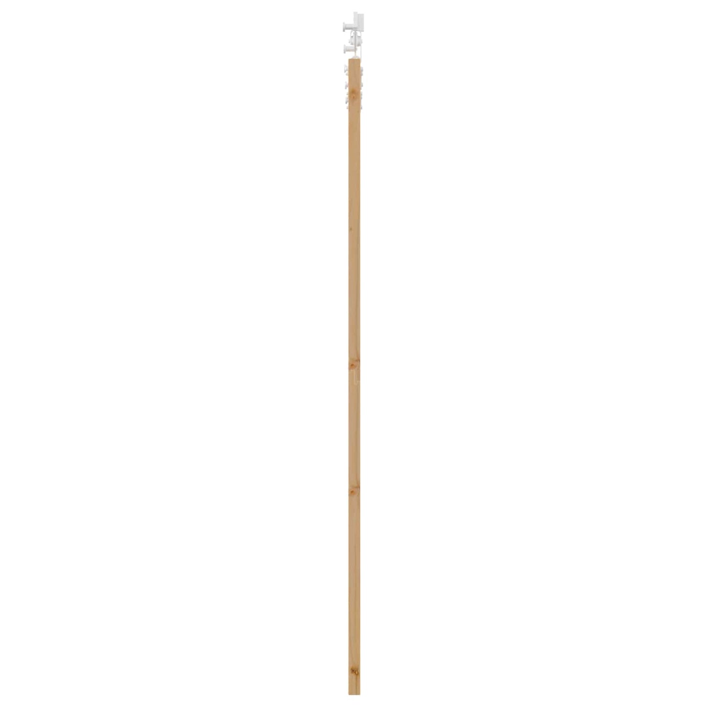 Schuifdeur Natuurlijk en Wit 86 x 198,5 cm Massief grenenhout