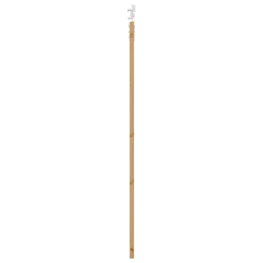 Schuifdeur Natuurlijk en Wit 86 x 198,5 cm Massief grenenhout