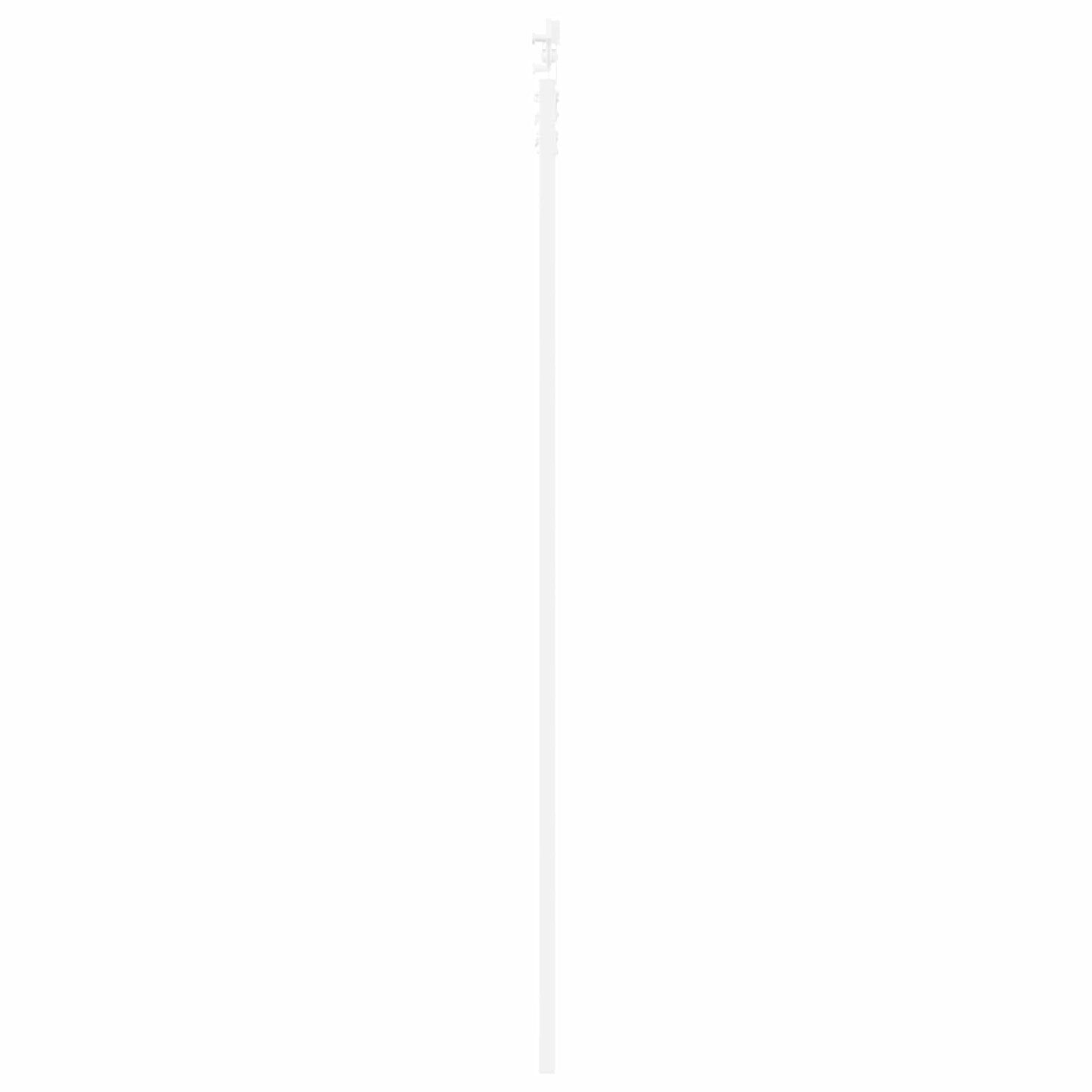 Schuifdeur Wit 83 x 232 cm Massief grenenhout