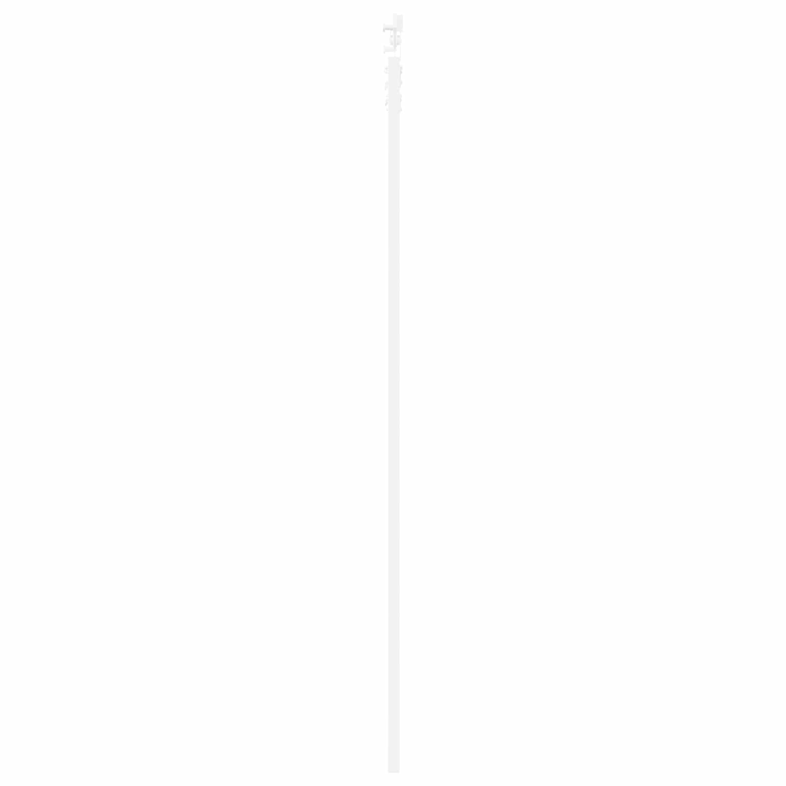 Schuifdeur Wit 83 x 232 cm Massief grenenhout