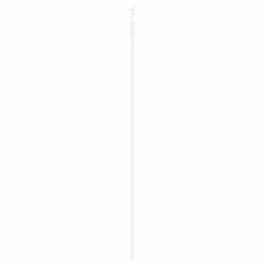 Schuifdeur Wit 83 x 232 cm Massief grenenhout