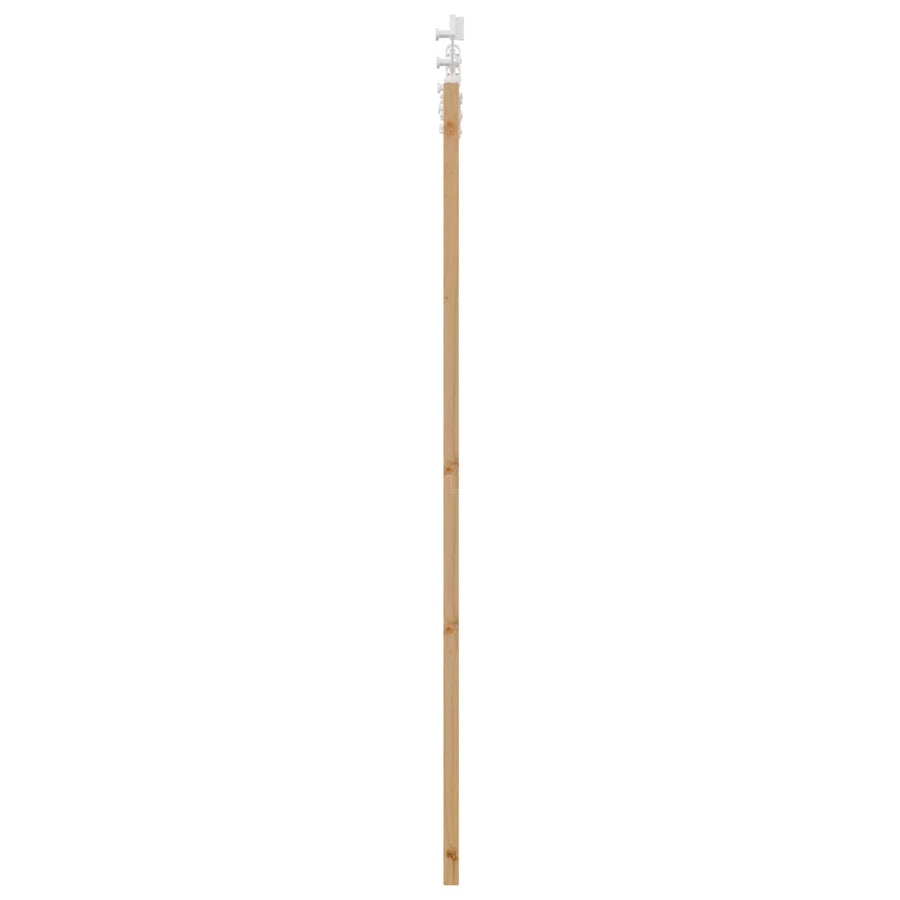 Schuifdeur Natuurlijk en Wit 86 x 198,5 cm Massief grenenhout