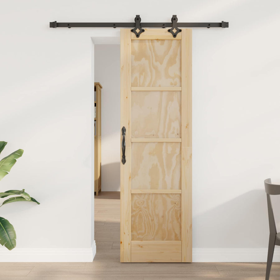Schuifdeur ORKDAL Naturel 61 x 198,5 cm Massief grenenhout