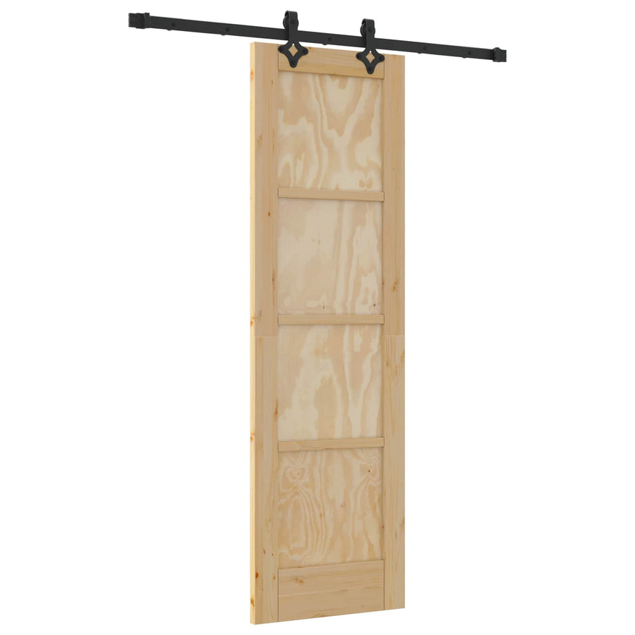Schuifdeur ORKDAL Naturel 61 x 198,5 cm Massief grenenhout