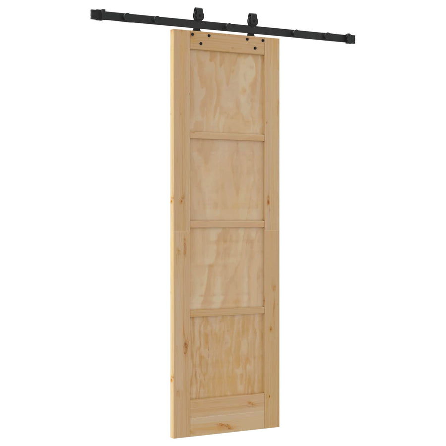 Schuifdeur ORKDAL Naturel 61 x 198,5 cm Massief grenenhout