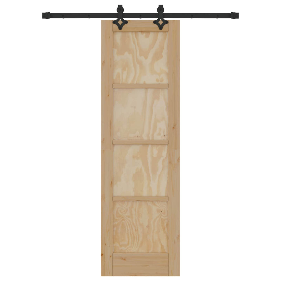 Schuifdeur ORKDAL Naturel 61 x 198,5 cm Massief grenenhout