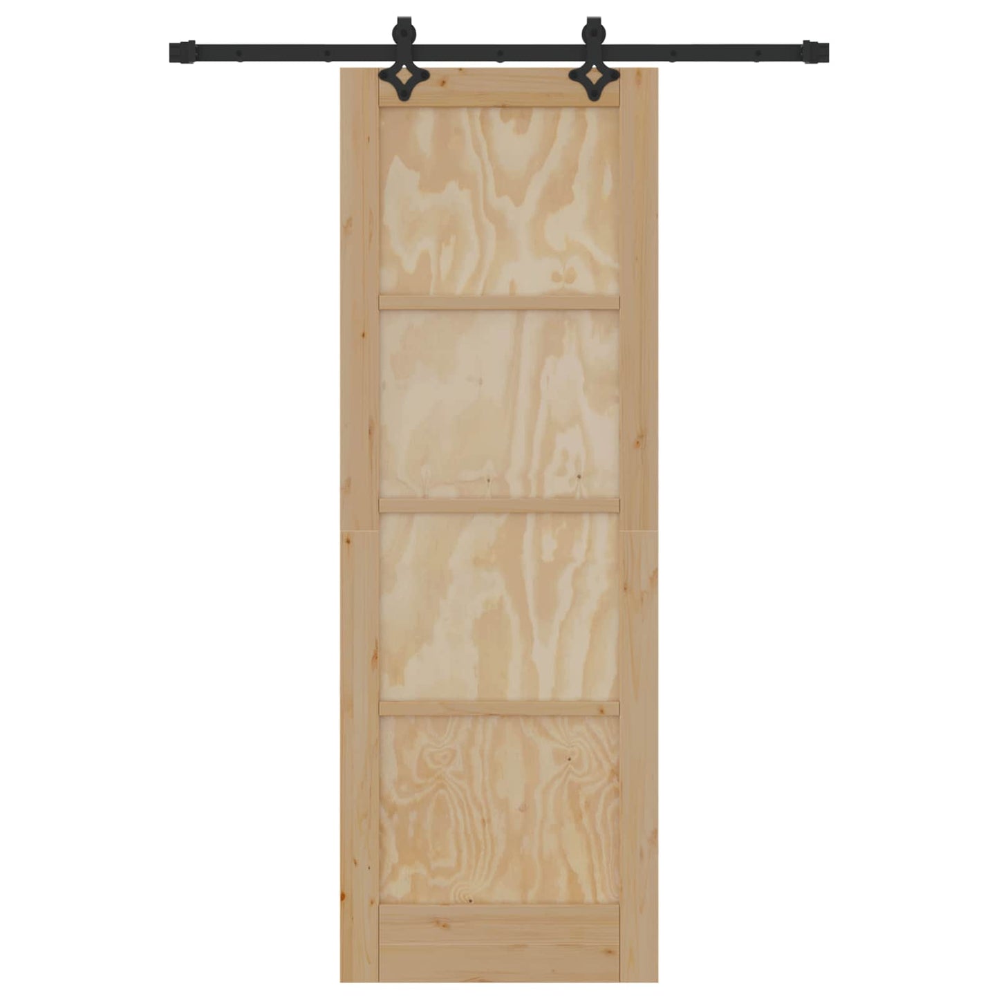 Schuifdeur ORKDAL Naturel 73,5 x 211 cm Massief grenenhout