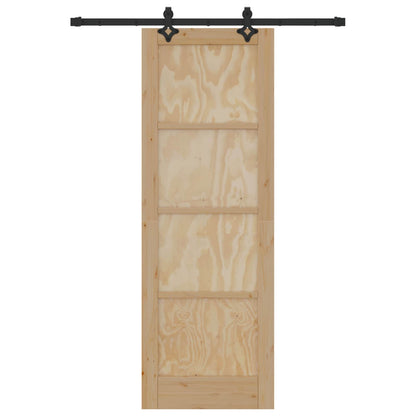 Schuifdeur ORKDAL Naturel 73,5 x 211 cm Massief grenenhout