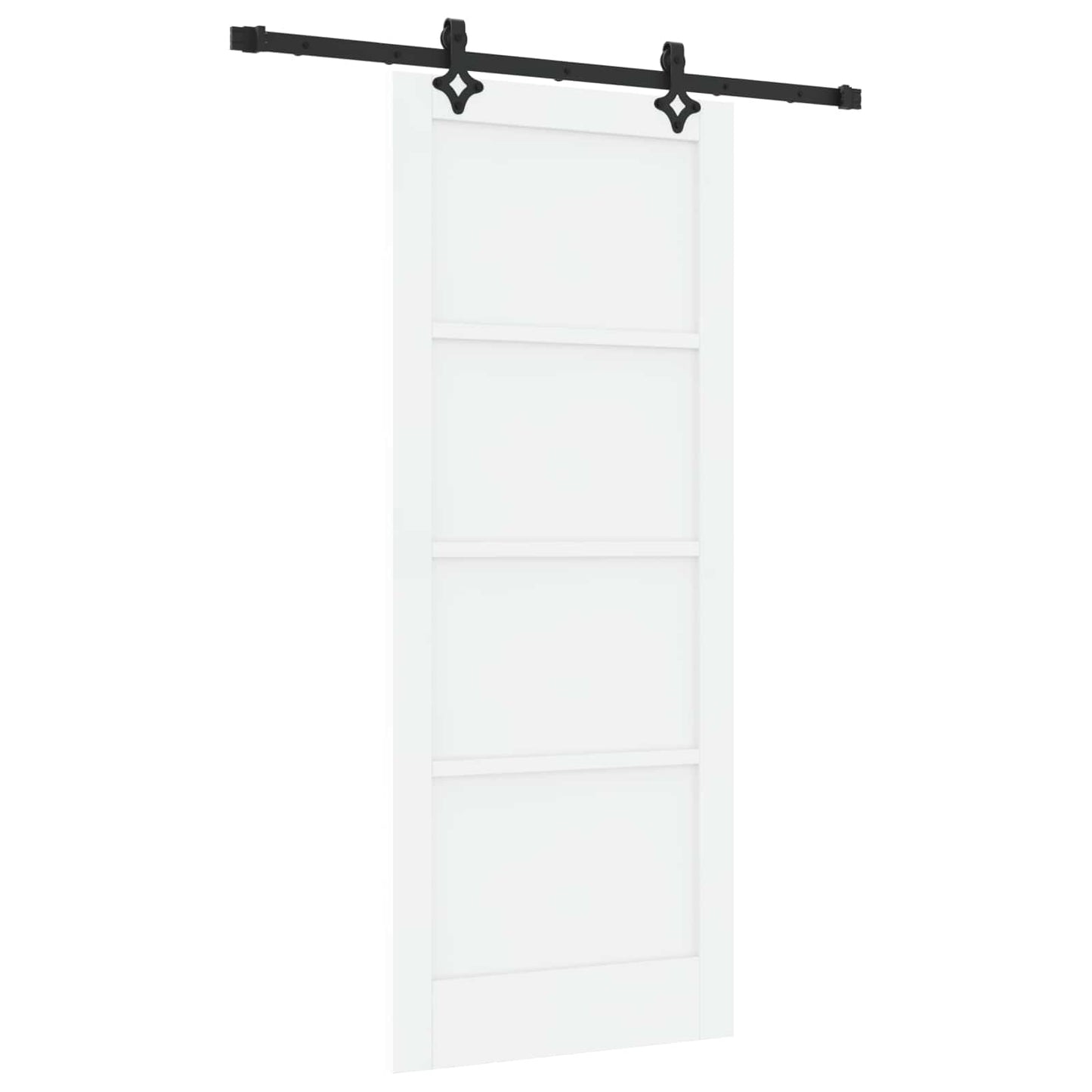 Schuifdeur ORKDAL Wit 83 x 202 cm Massief grenenhout