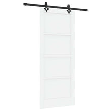 Schuifdeur ORKDAL Wit 83 x 202 cm Massief grenenhout