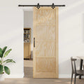 Schuifdeur ORKDAL Naturel 83 x 232 cm Massief grenenhout