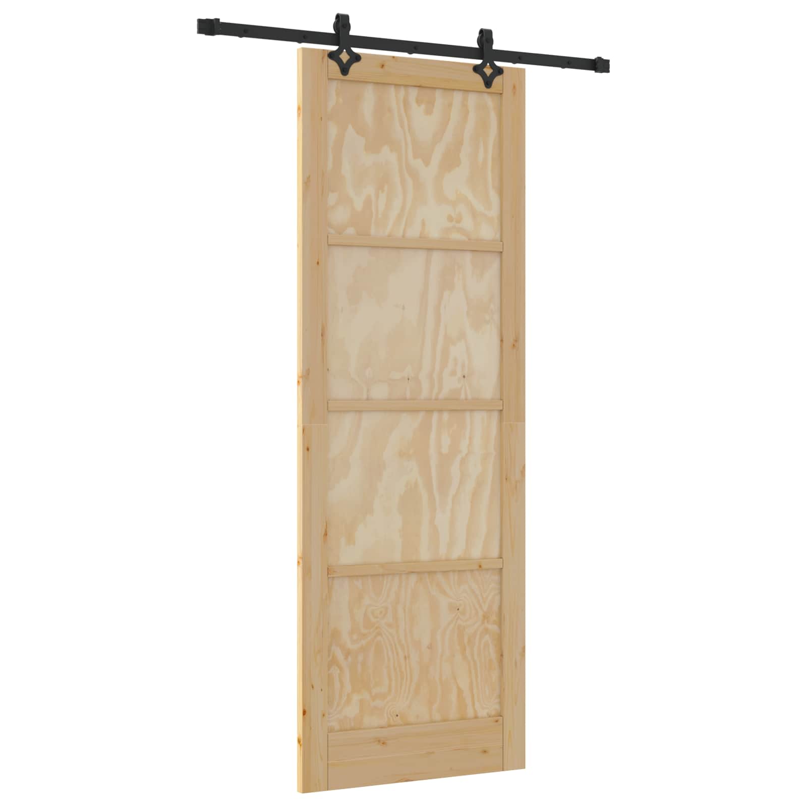 Schuifdeur ORKDAL Naturel 83 x 232 cm Massief grenenhout