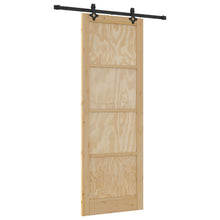 Schuifdeur ORKDAL Naturel 83 x 232 cm Massief grenenhout