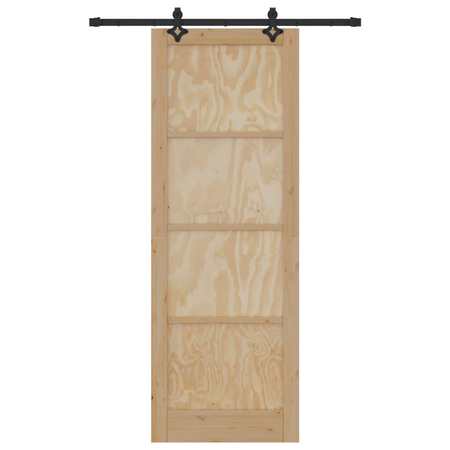 Schuifdeur ORKDAL Naturel 83 x 232 cm Massief grenenhout