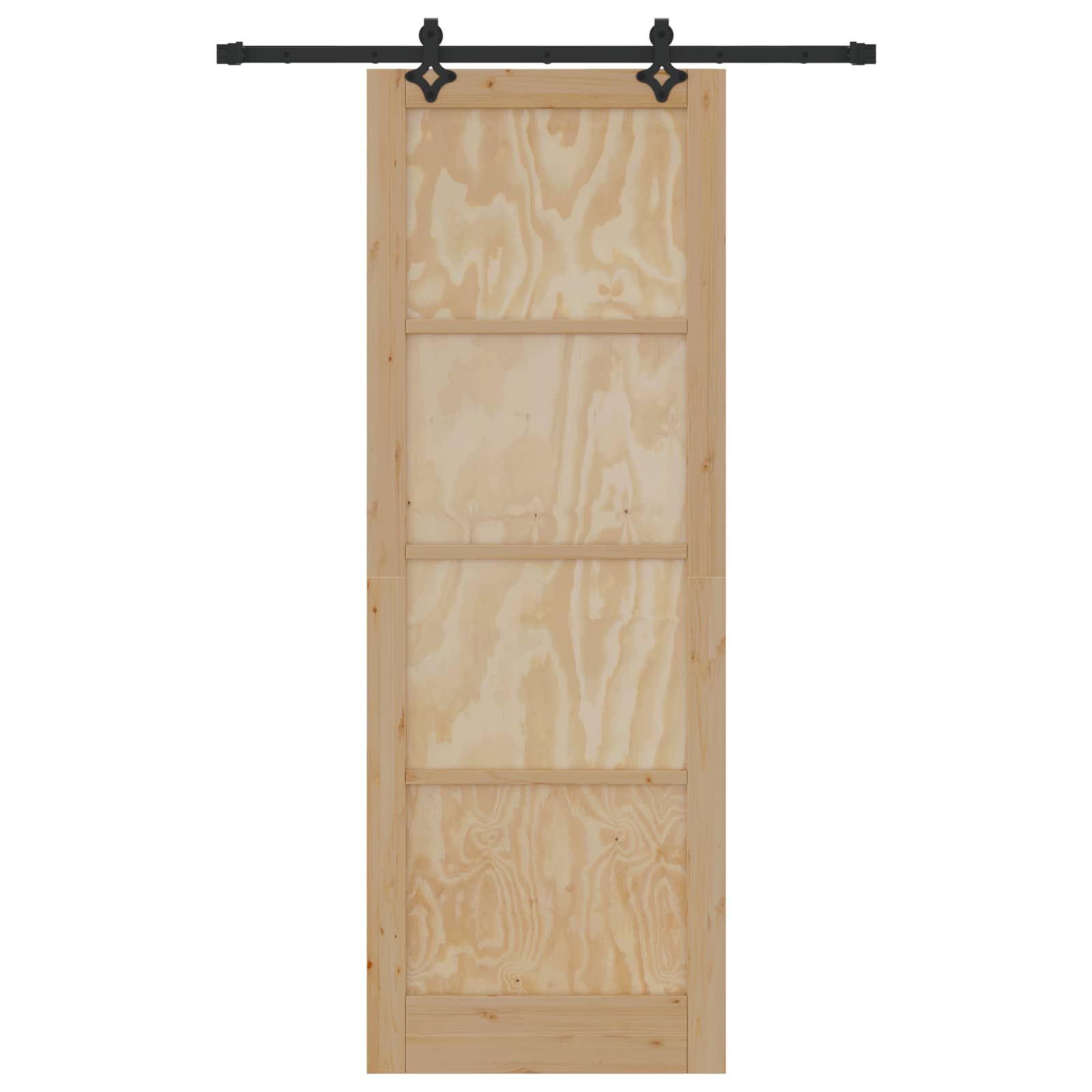 Schuifdeur ORKDAL Naturel 83 x 232 cm Massief grenenhout