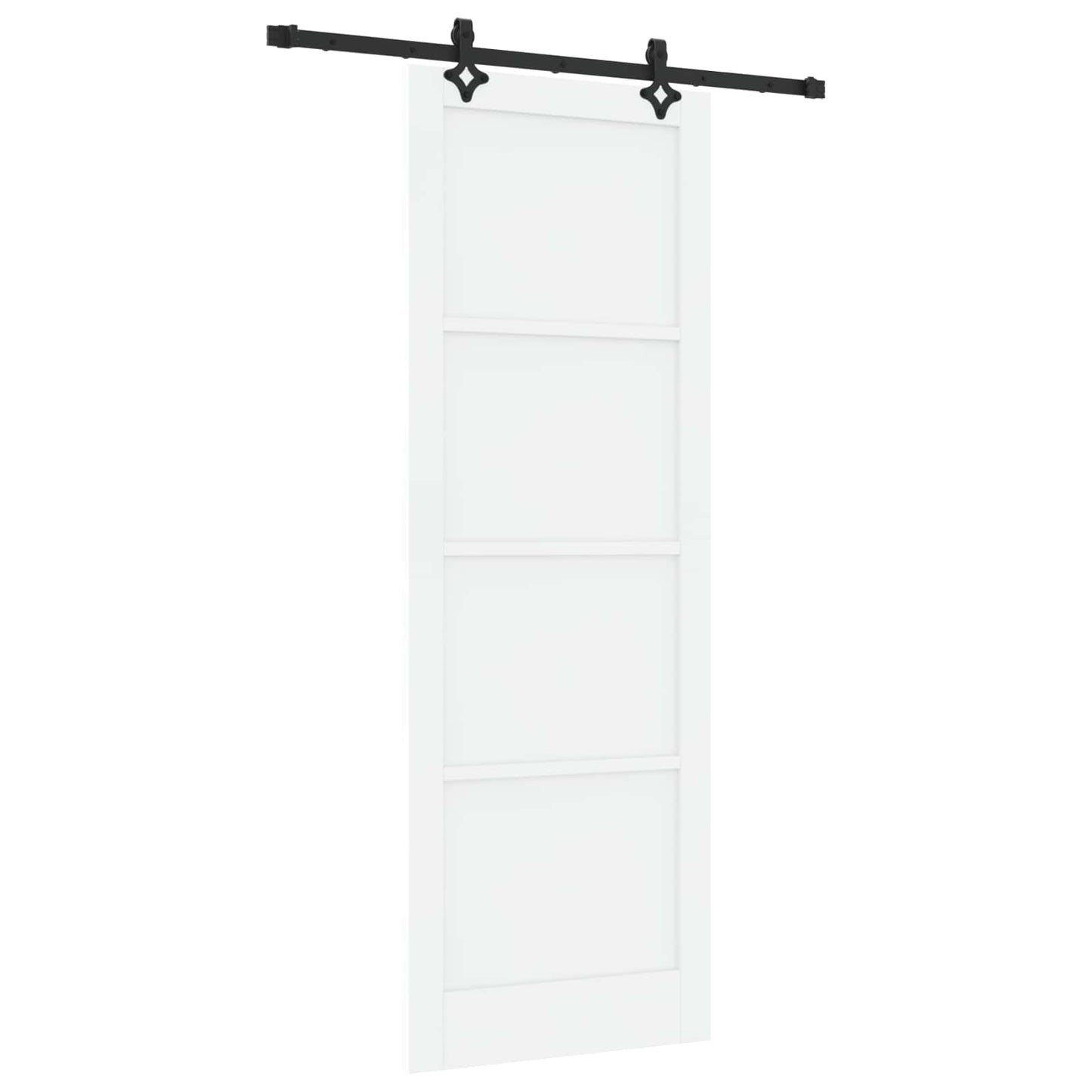 Schuifdeur ORKDAL Wit 83 x 232 cm Massief grenenhout