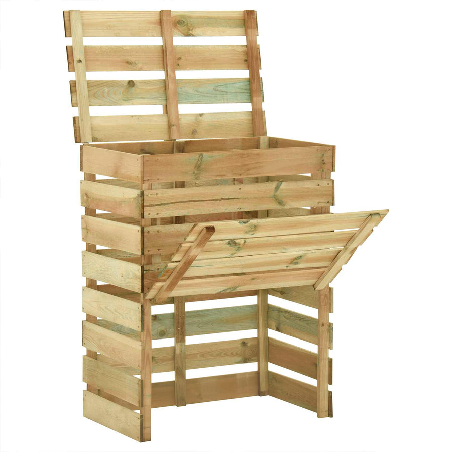 Schuifdeur ORKDAL Wit 83 x 232 cm Massief grenenhout