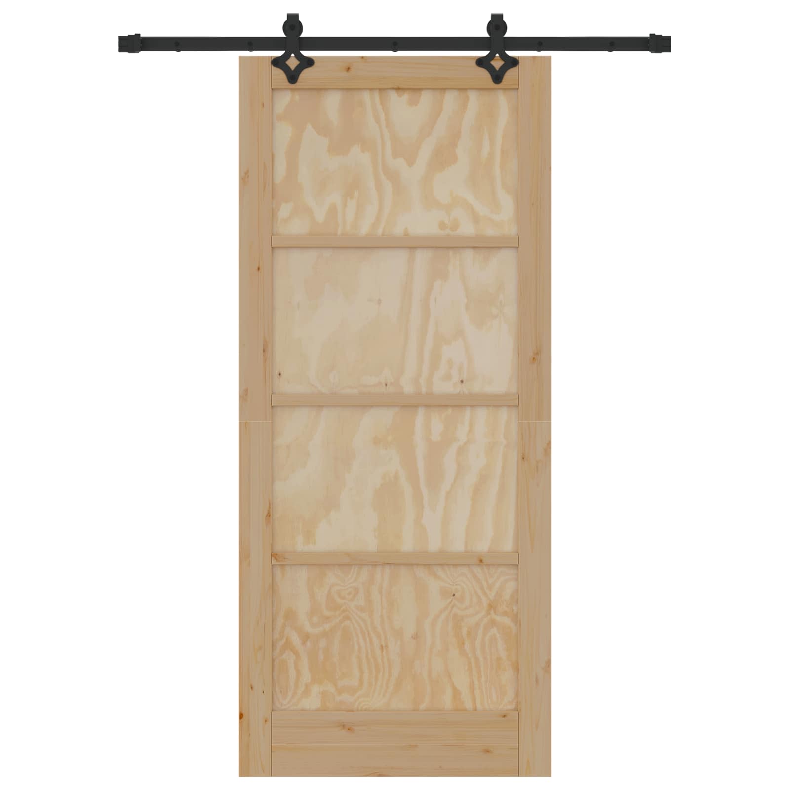 Schuifdeur ORKDAL Naturel 86 x 198,5 cm Massief grenenhout