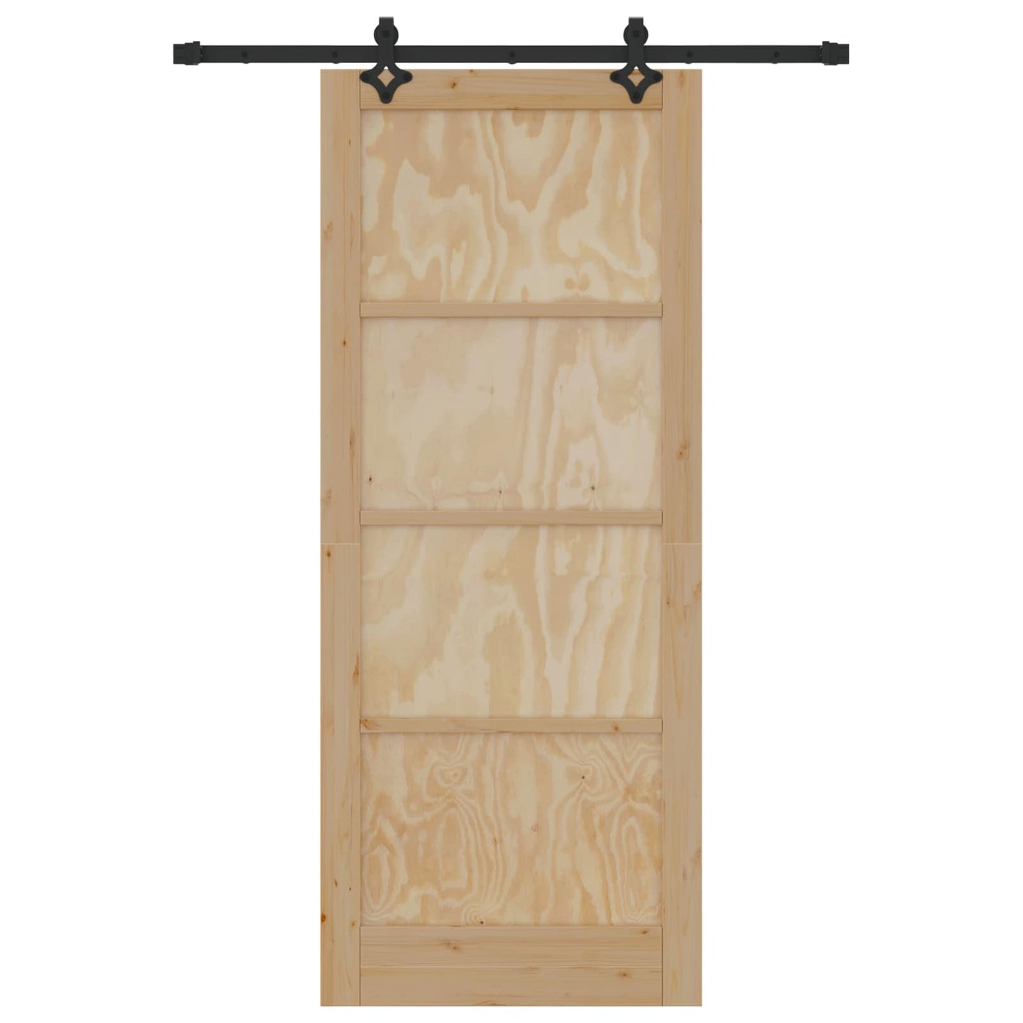 Schuifdeur ORKDAL Naturel 86 x 211 cm Massief grenenhout