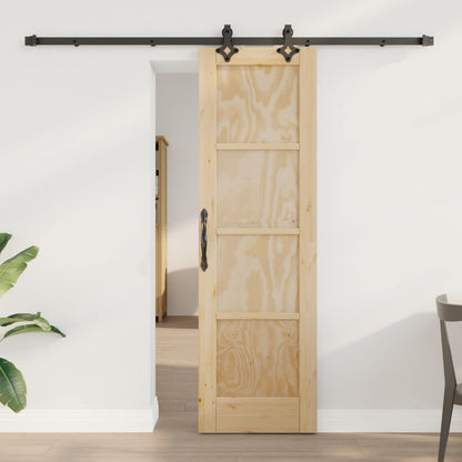Schuifdeur ORKDAL Naturel 61 x 198,5 cm Massief grenenhout