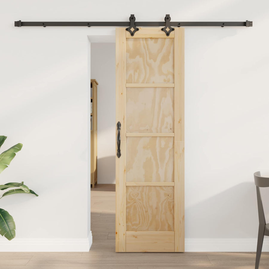 Schuifdeur ORKDAL Naturel 61 x 198,5 cm Massief grenenhout