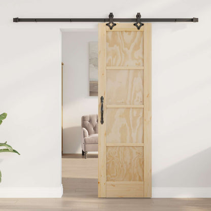Schuifdeur ORKDAL Naturel 61 x 198,5 cm Massief grenenhout