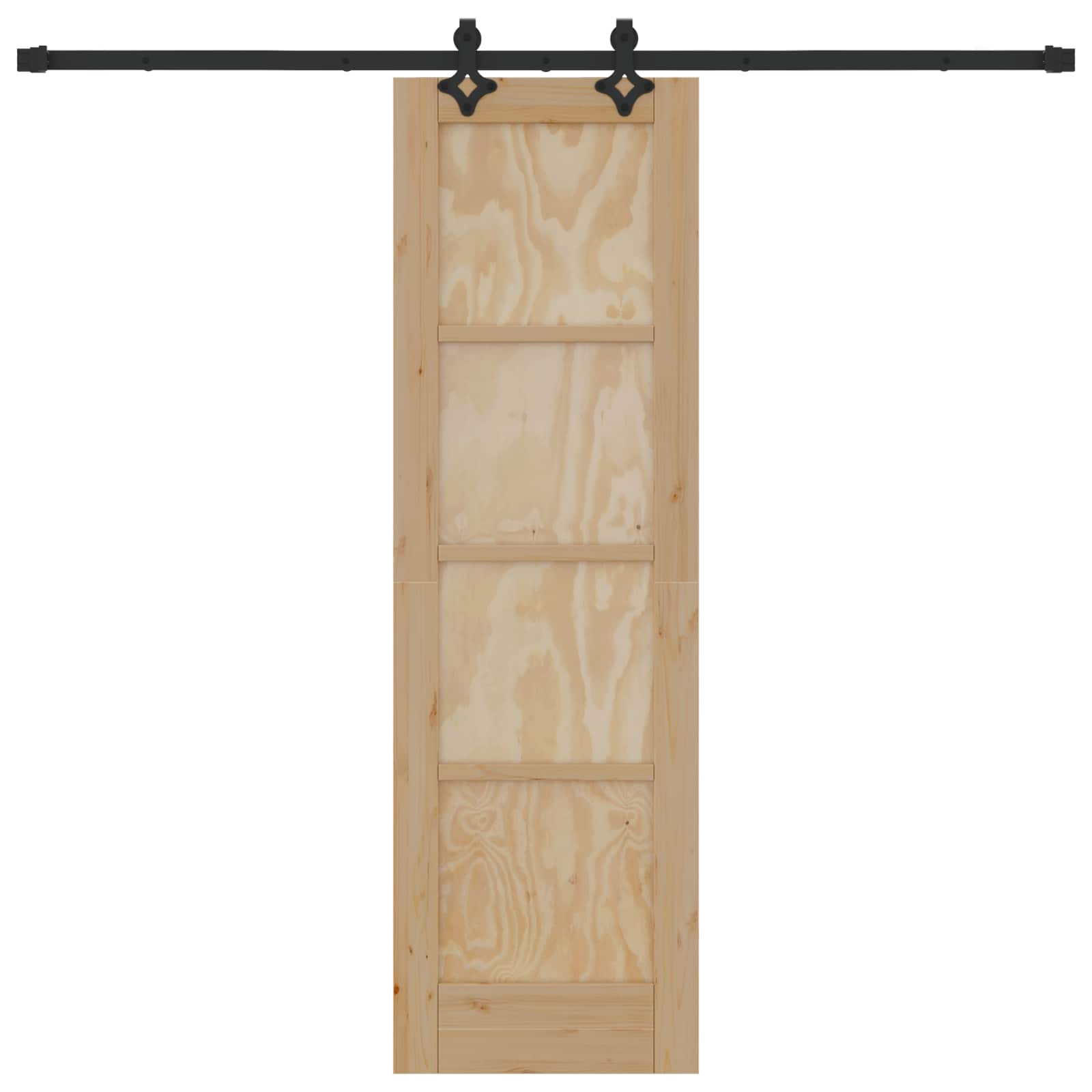 Schuifdeur ORKDAL Naturel 61 x 198,5 cm Massief grenenhout