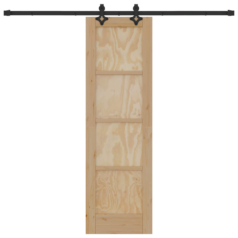 Schuifdeur ORKDAL Naturel 61 x 198,5 cm Massief grenenhout