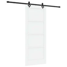 Schuifdeur ORKDAL Wit 83 x 202 cm Massief grenenhout